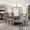 011 comedor sunrise nogal americano sin bisel con metalesmenos brillo